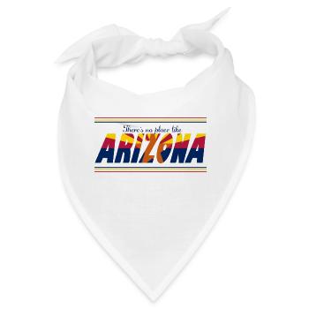 Es gibt keinen Ort wie Arizona - Bandana - Weiß - Vorne