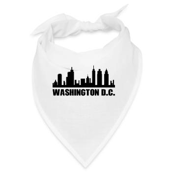 Washington D.C. - Bandana - Weiß - Vorne