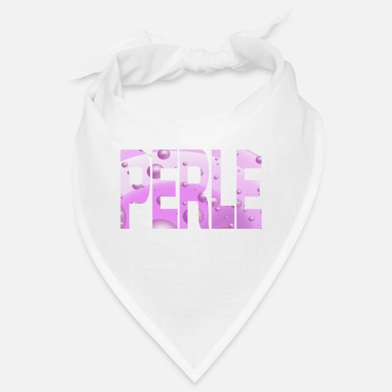 Perle Bubble Purple Violet Bandana