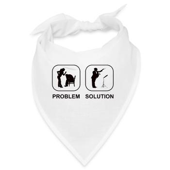 Dirigenten Geschenk Dirigieren Dirigent Musik - Bandana - Weiß - Vorne