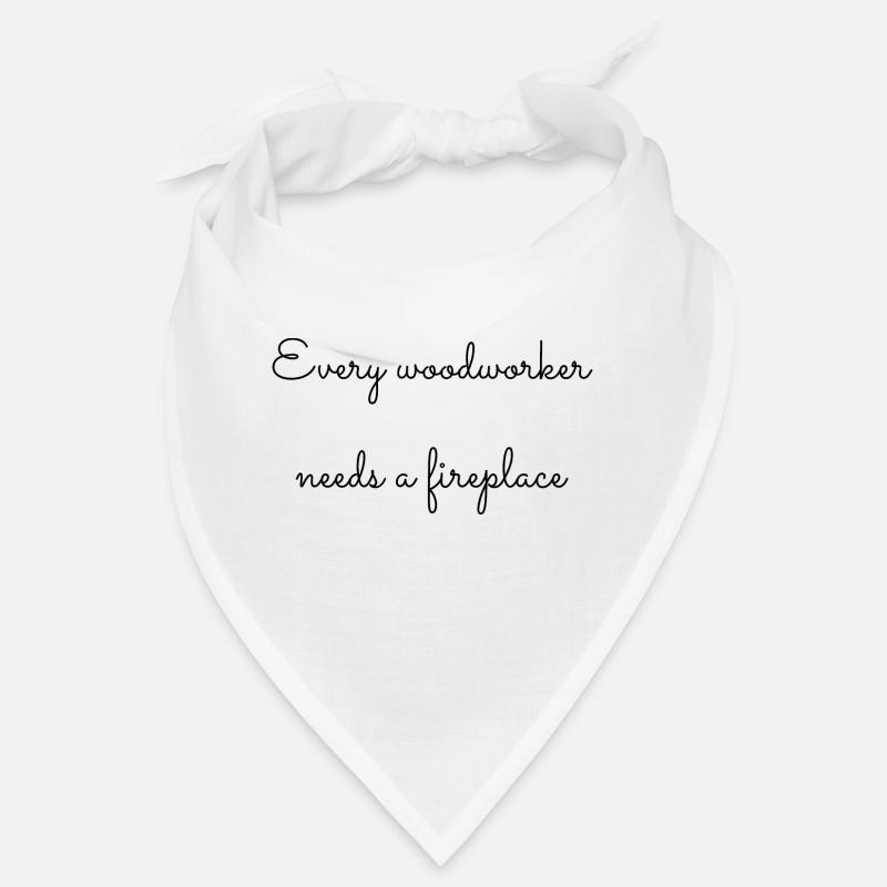 Drôle de charpentier Amour bûcheron heureux Bandana