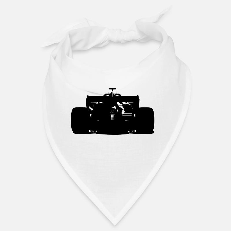 Forme de voiture (noir/blanc) Bandana