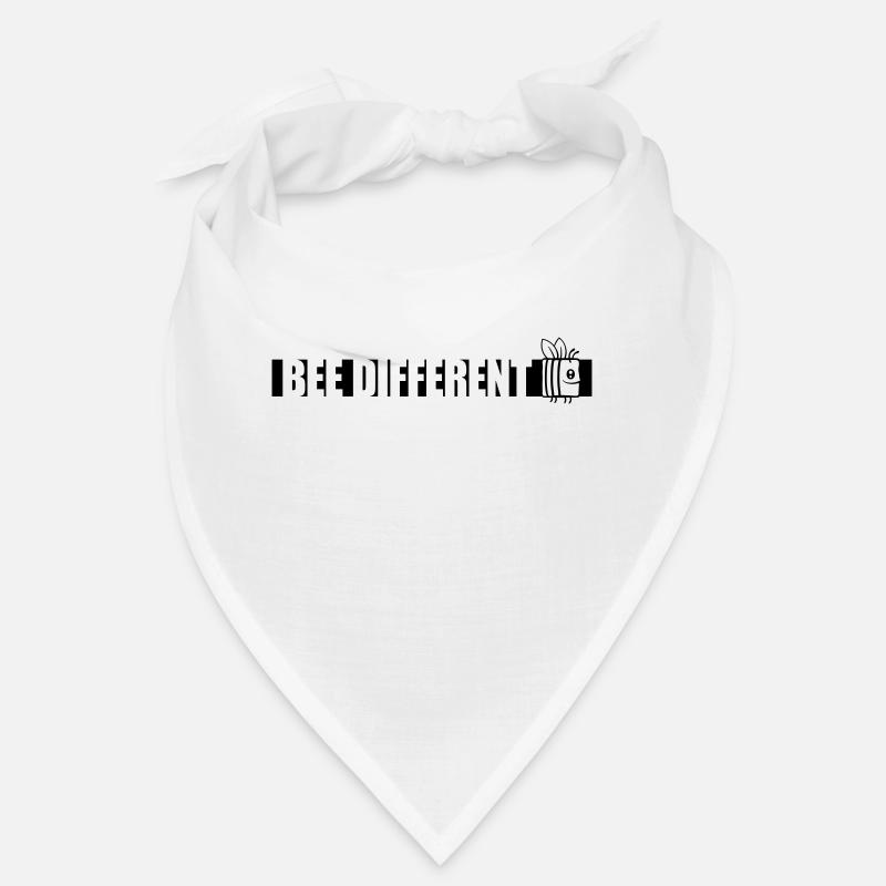 bee different Spruch Zitat Bandana
