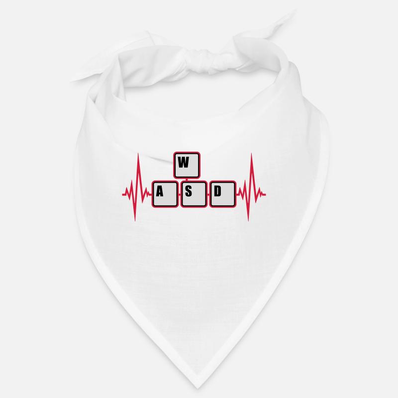 WASD Touches de clavier Gamer Bandana