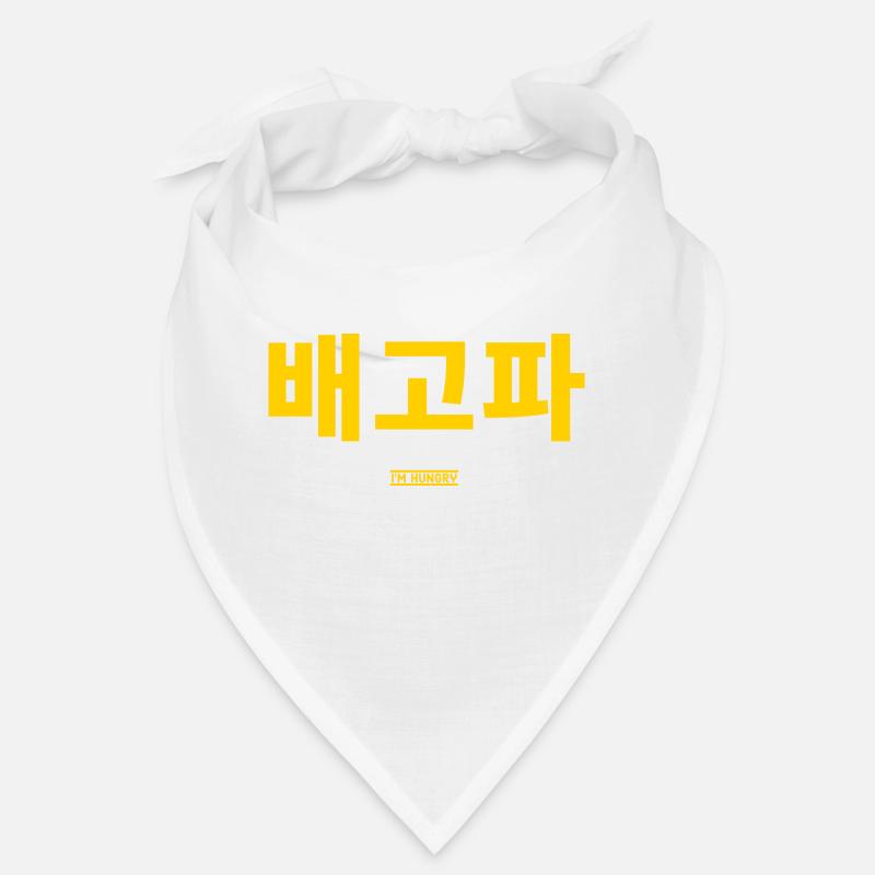 Coréen - Bandana - blanc