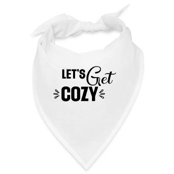 Let´s Get Cozy - Bandana - Weiß - Vorne