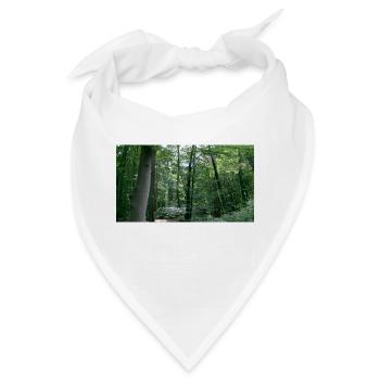 wald - Bandana - Weiß - Vorne