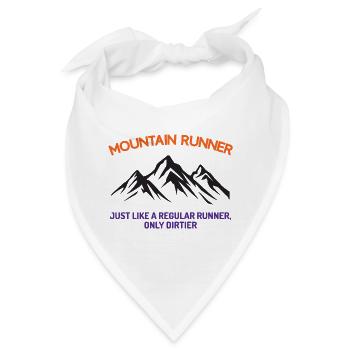 Bergläufer - Bandana - Weiß - Vorne