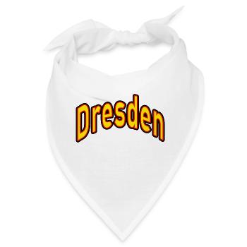 Dresden - Bandana - Weiß - Vorne