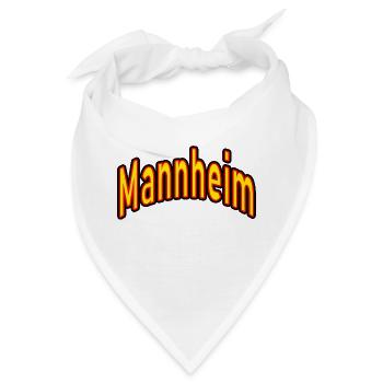 Mannheim - Bandana - Weiß - Vorne