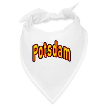 Potsdam - Bandana - Weiß - Vorne