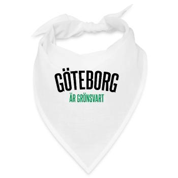Göteborg Wir geben nie auf - Bandana - Weiß - Vorne
