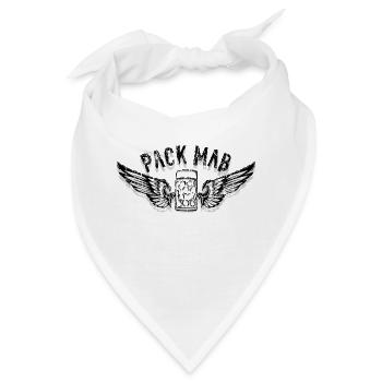 Pack Maß - Bandana - Weiß - Vorne