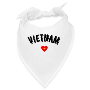 Vietnam - Bandana - Weiß - Vorne