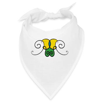 Engel des Lichts - Bandana - Weiß - Vorne
