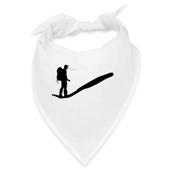 Adventure Travel Hiking Mountain - Bandana - Weiß - Vorne
