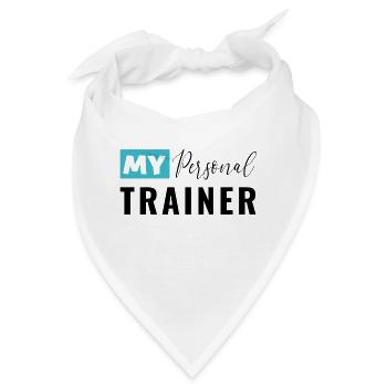 My Personal Trainer - Bandana - Weiß - Vorne