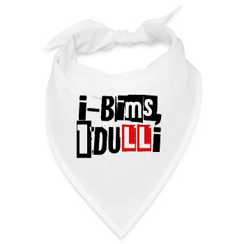 i-Bims, 1 Dulli - Bandana - Weiß - Vorne