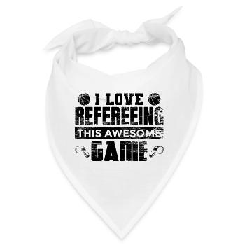 Basketball Schiri - Bandana - Weiß - Vorne