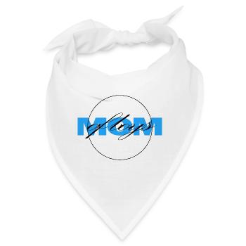 MOM OF BOYS - Bandana - Weiß - Vorne