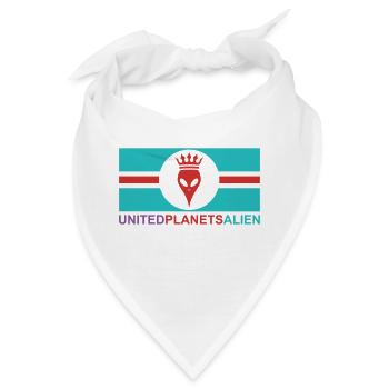 United Planets Alien - Bandana - Weiß - Vorne