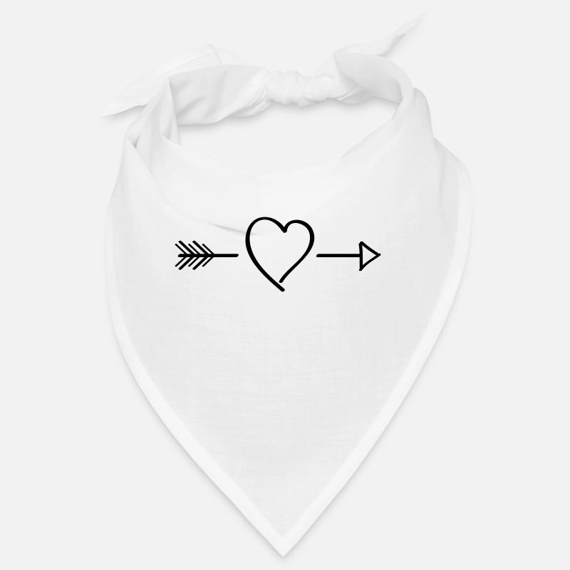 heart Bandana