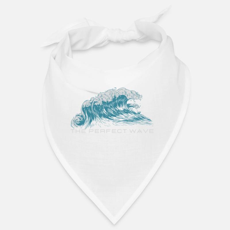 La vague parfaite - Bandana - blanc