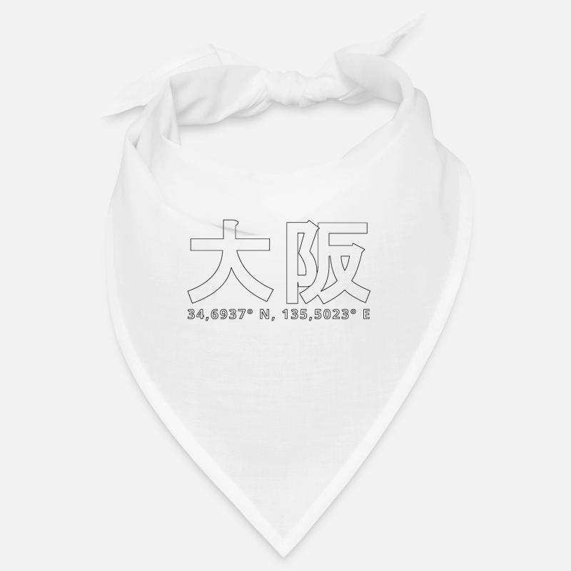 Osaka - Bandana - blanc