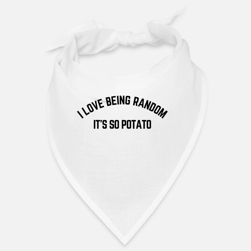 I Love Being Random Potato Bandana