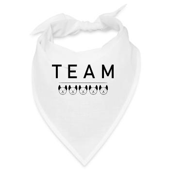 Dog Hund - Bandana - Weiß - Vorne