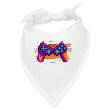 GAMEPAD - Bandana - Weiß - Vorne