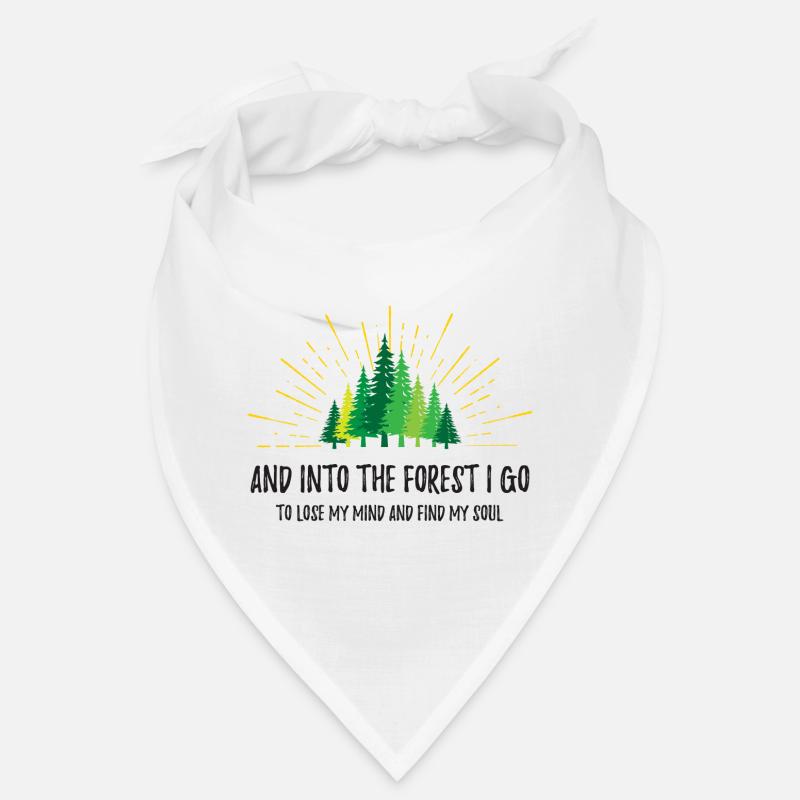 Und in den Wald gehe ich Bandana
