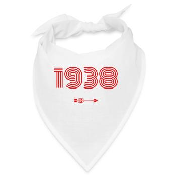 Jahrgang 1938 - Bandana - Weiß - Vorne