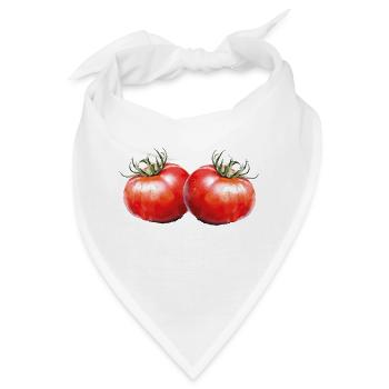 tomaten - Bandana - Weiß - Vorne