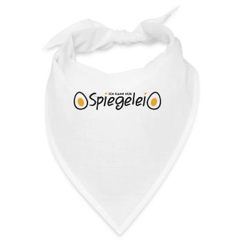 Spiegelei - Bandana - Weiß - Vorne