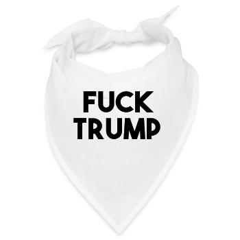 FUCK  - Bandana - Weiß - Vorne
