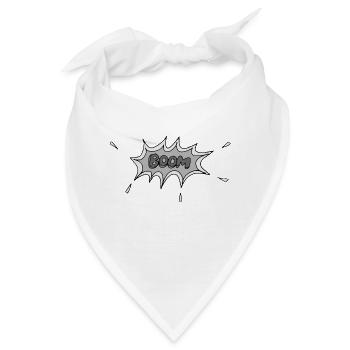 Boom! - Bandana - Weiß - Vorne