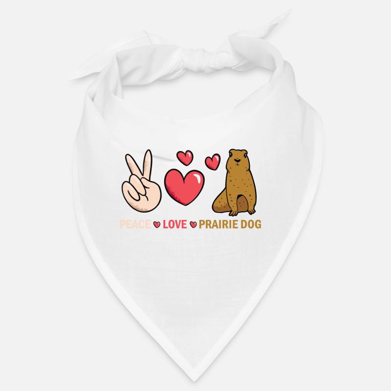 Chien de prairie Bandana