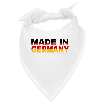 made in Germany - Bandana - Weiß - Vorne