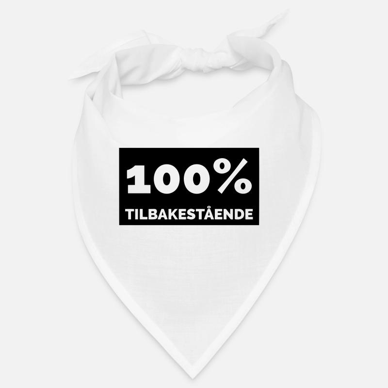 100% backward Bandana