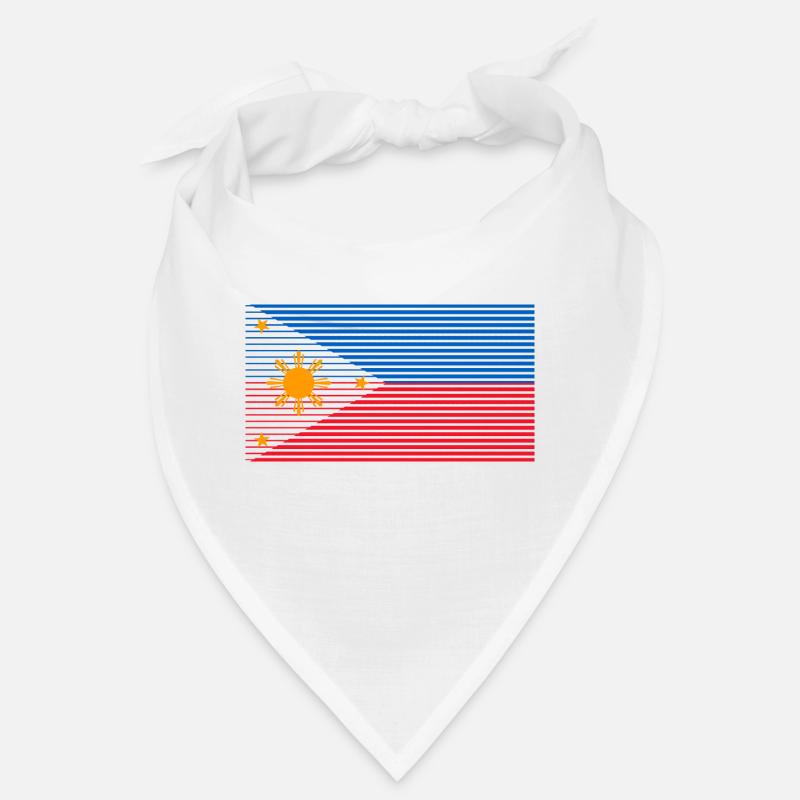 Philippines Filipino Flag Pride I Gift Bandana