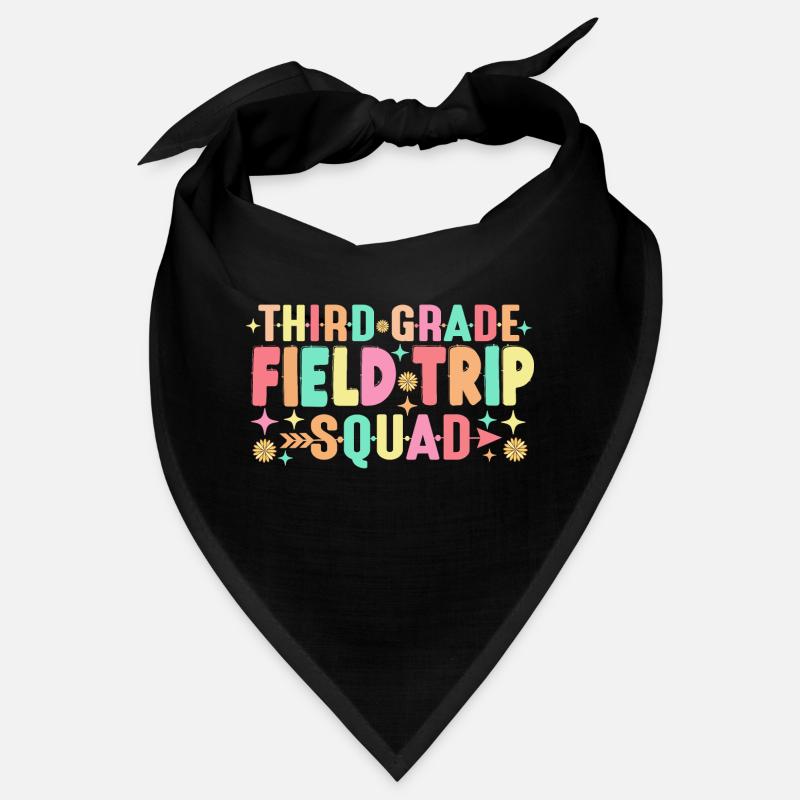 Teacher Students Third 3rd Grade Field Trip Squad Bandana