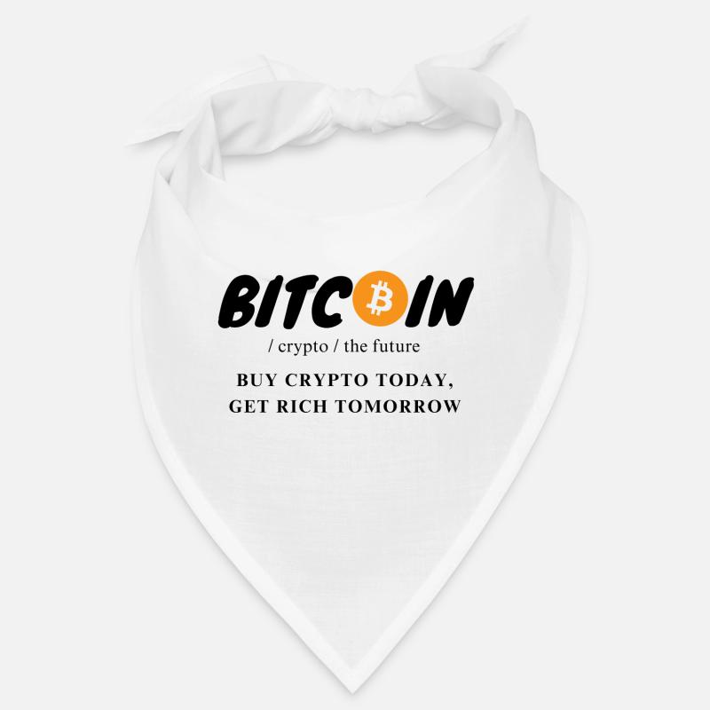 Krypto Bitcoin The Future Bandana