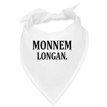 Mannheim Monnem Mannheimat - Bandana - Weiß - Vorne
