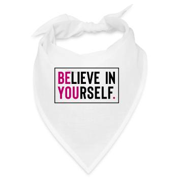 be you - Bandana - Weiß - Vorne