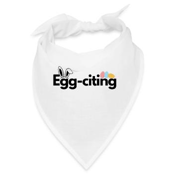 Egg-citing - Bandana - Weiß - Vorne