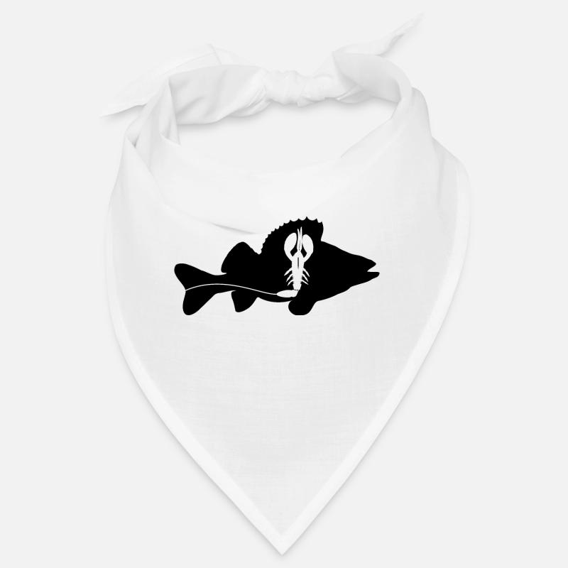 Perch with Creature Bait - black Bandana