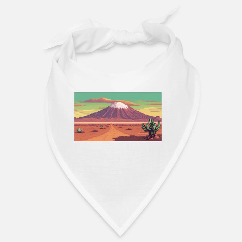 Désert d’Atacama, Chili - Pixel Art Bandana