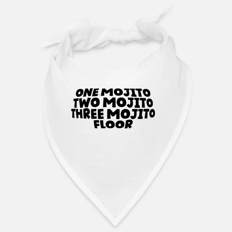 One Mojito Two Mojito Three Mojito Floor Bandana