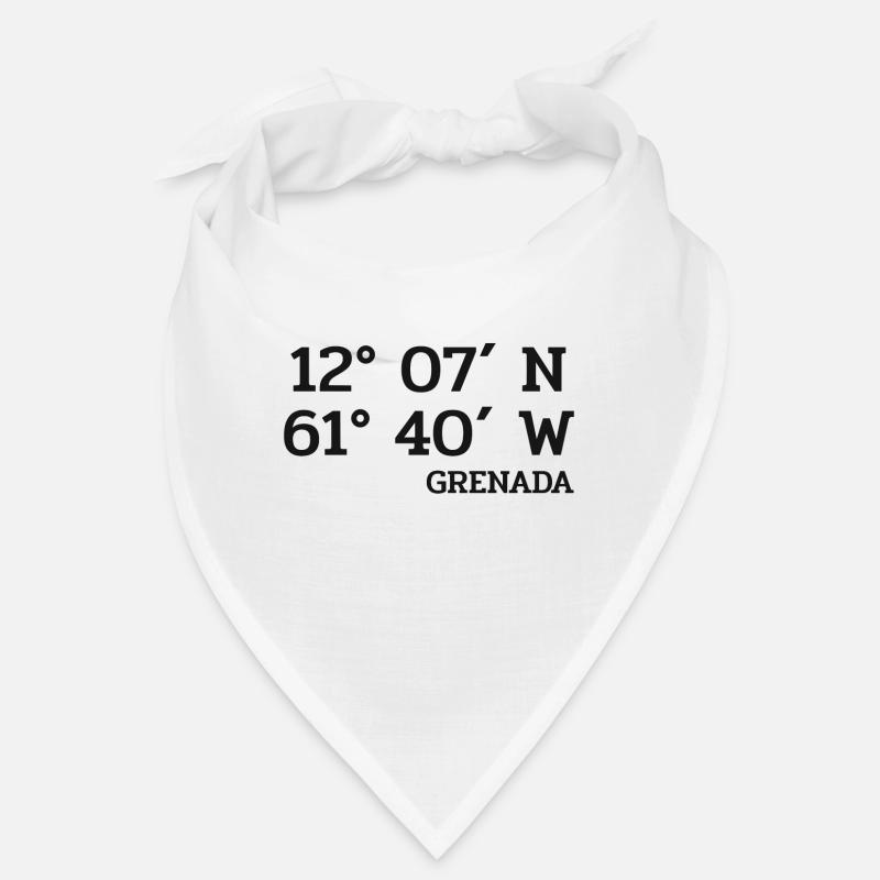 Grenada Coordinates - Coordinates - Caribbean Bandana